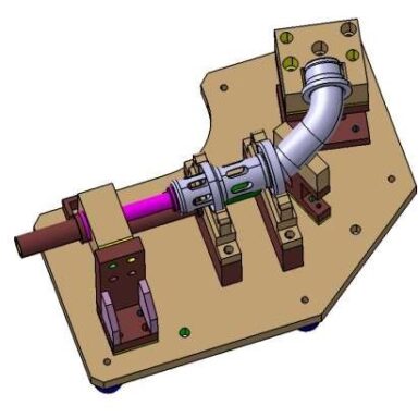 Assembly Tail Pipe Entry